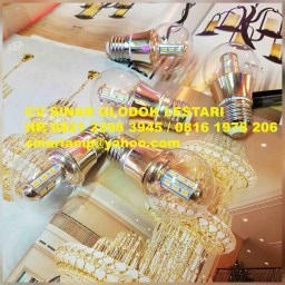 Lampu led untuk lampu kristal 7w dan 5w Lampu led untuk lampu kristal 7w dan 5w